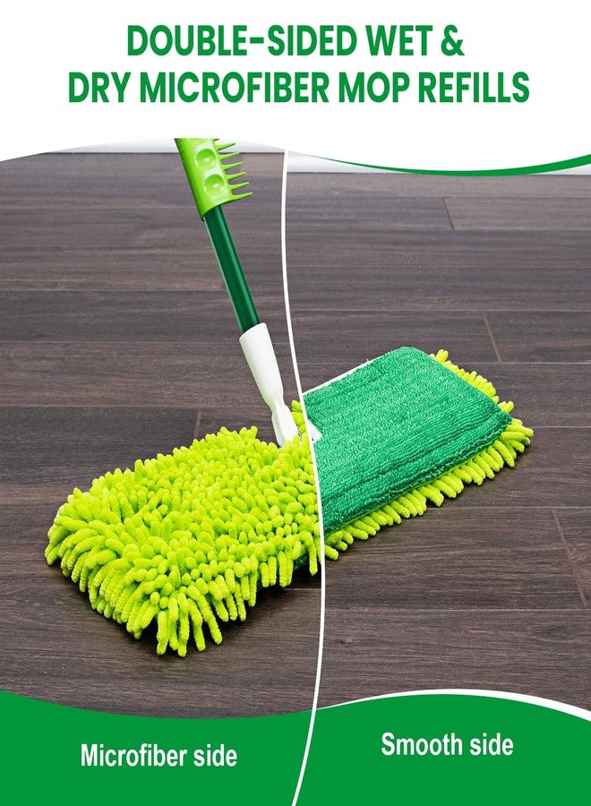 DrFlito 3 Pack Mop Head Replacement for Libman 18" 2-Sided Microfiber Dust Mop, Washable & Reusable Mop Pad Refills for Libman Flat Mop for Indoor & Outdoor Flooring, Bedrooms, Kitchens, Living Rooms - Image 3